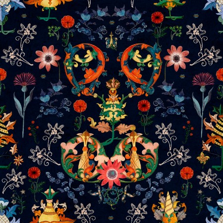 Picture of Transylvania Folk In Blue - WP20312