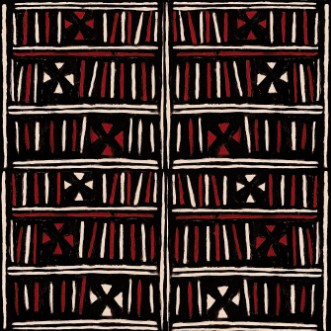 Bild på Bogolanfini Recoloured - WP20500