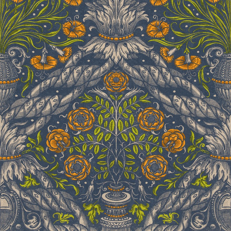 Bild på Floral Ornament - WP20453