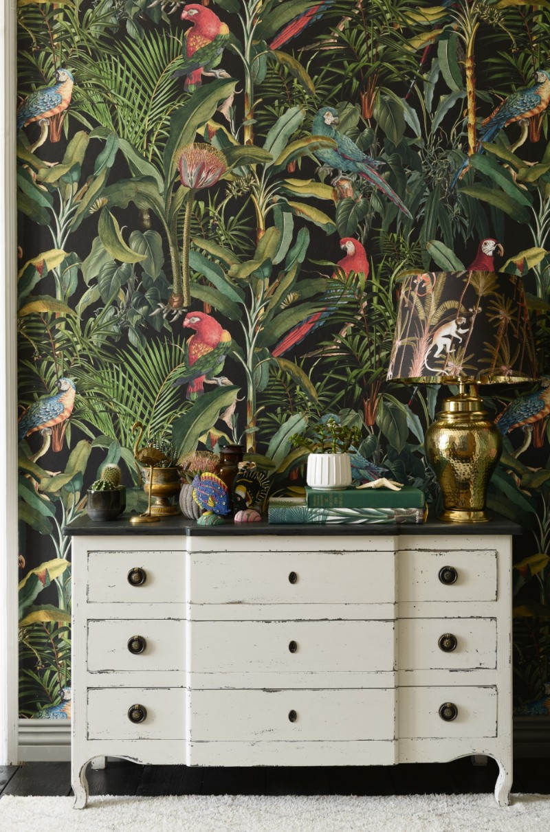 Bild på Parrots Of Brasil Anthracite - WP20522