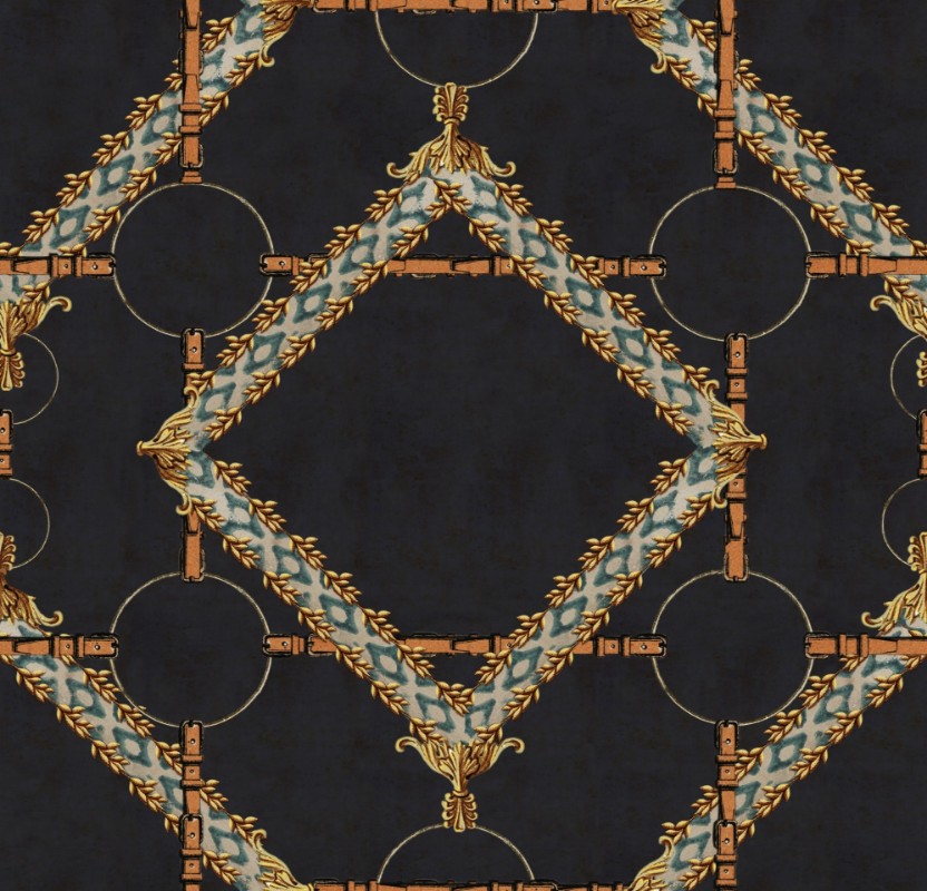 Bild på Decorative Harness Anthracite - WP30107