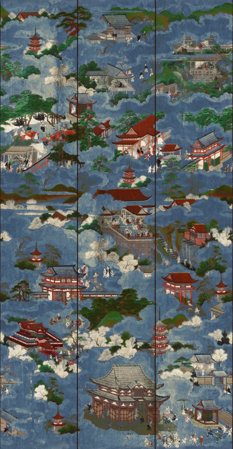 Bild på Floating World Blue - WP20646