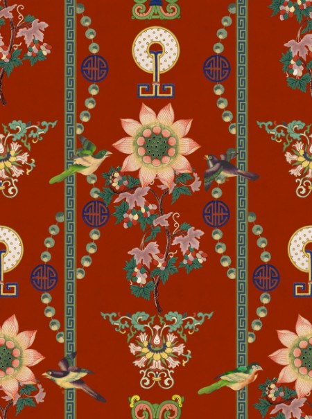 Picture of Lin Yuan Chinese Red - WP20587