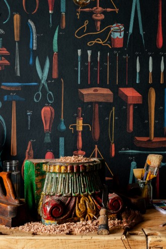 Picture of Old Tools Anthracite - WP20598