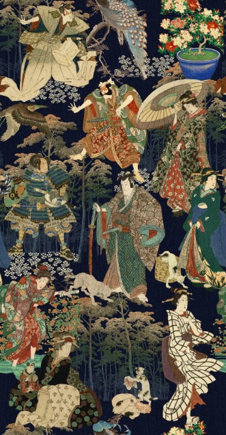 Picture of Samurai And Geisha - WP20653