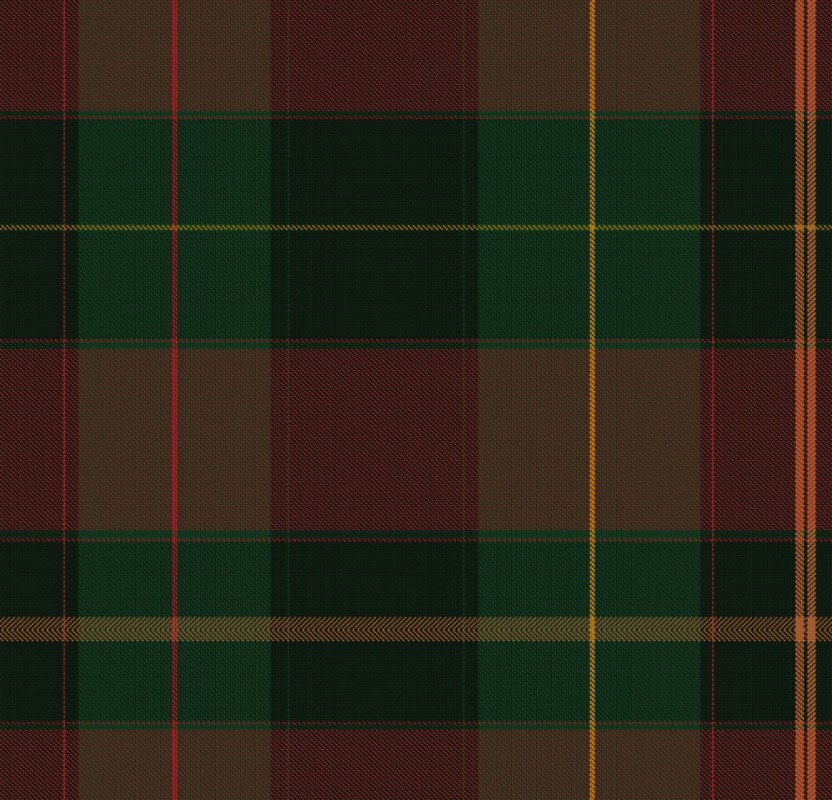 Bild på Equestrian Plaid Burgundy - WP30108