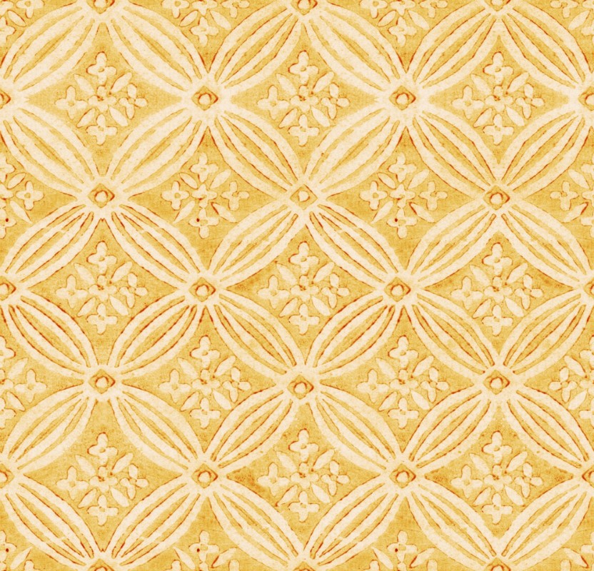 Bild på Kalamkari Citrus - WP30117