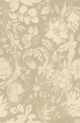 Bild på Flowery Ornament Taupe - WP30036
