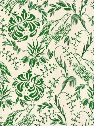 Bild på Folk Embroidery Fern Green - WP30015