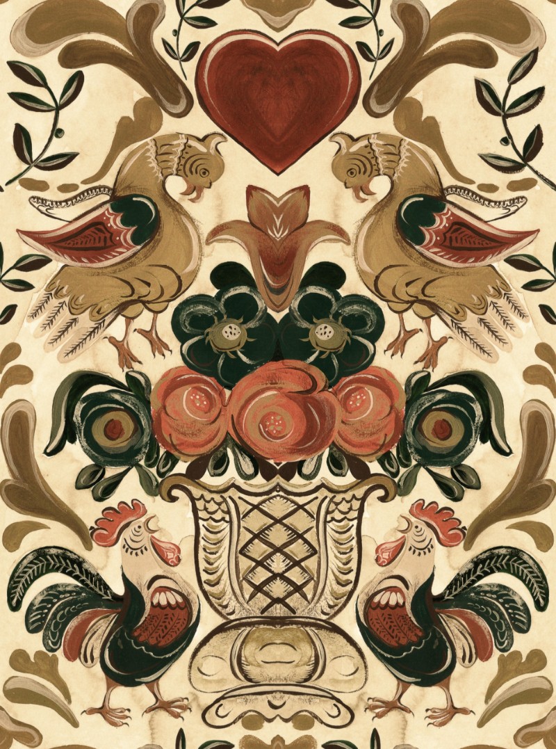 Picture of Goldene Henne - WP20686