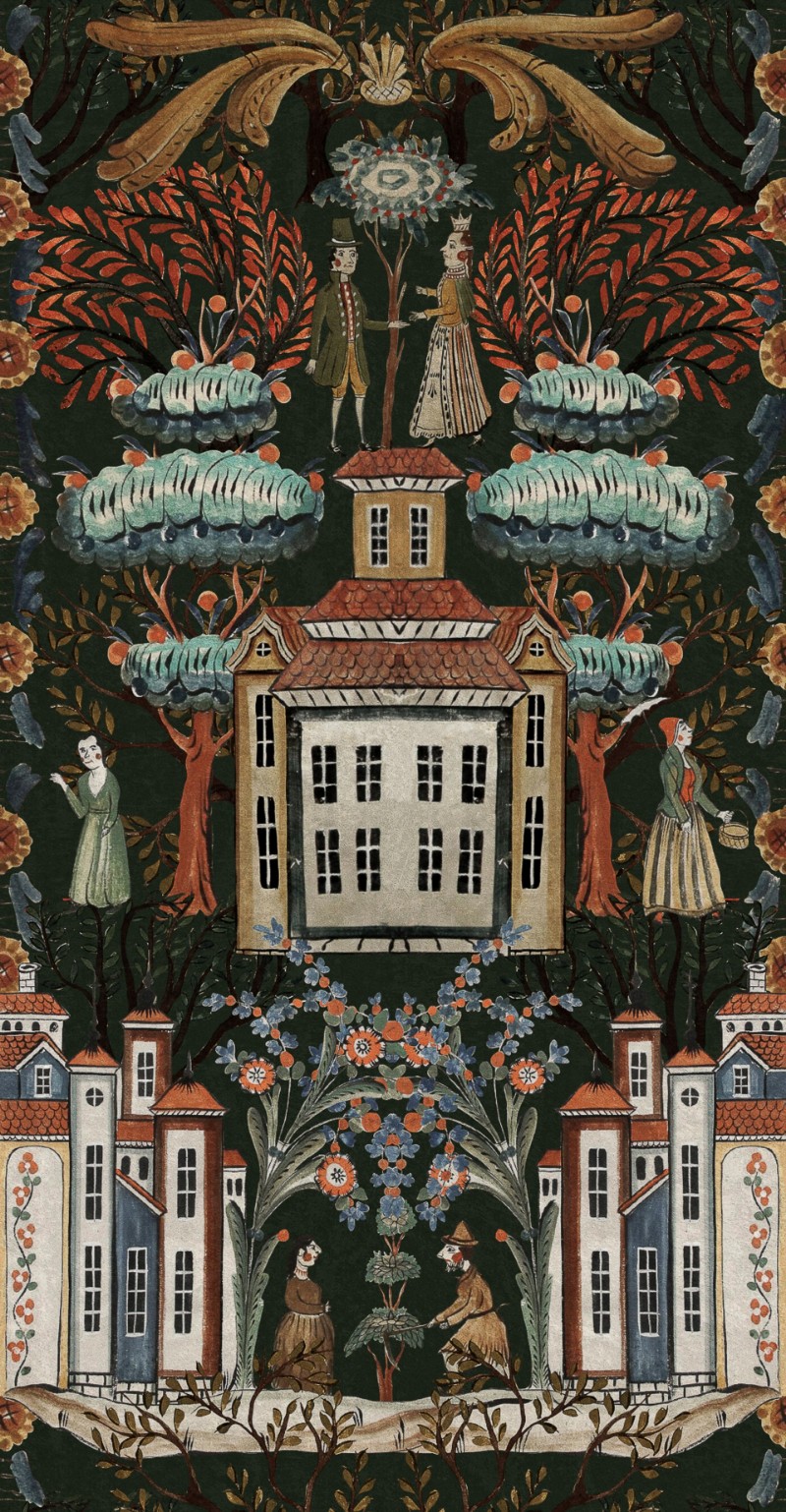 Picture of Tales Of Tyrol Peat Black - WP20685