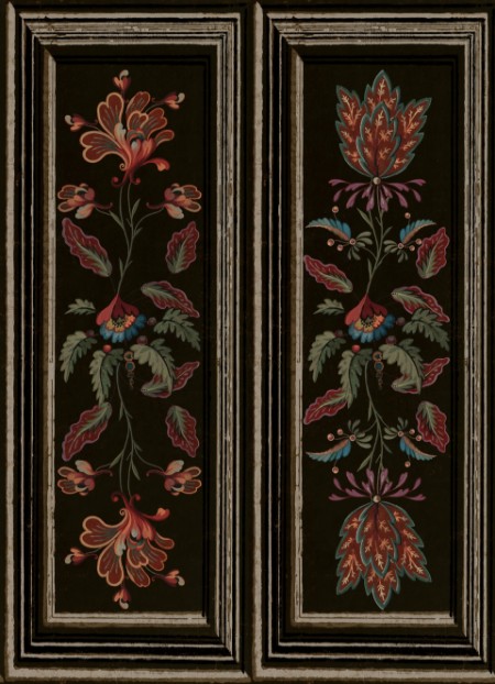 Picture of Tyrolean Panel Black - WP20700