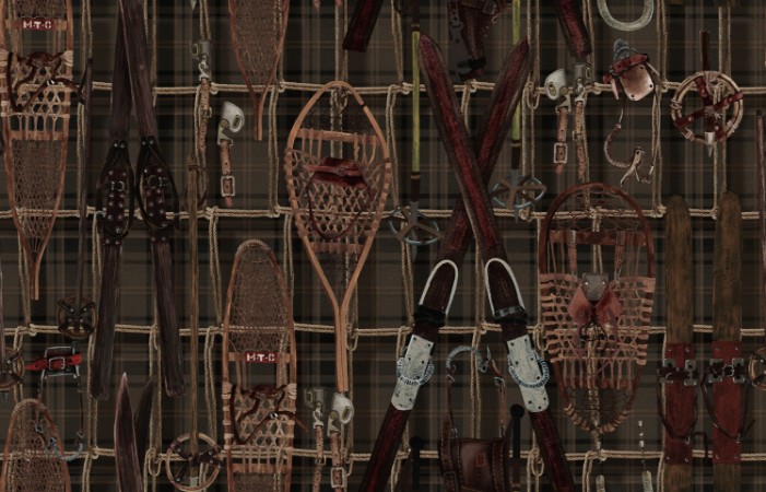 Bild på Vintage Skiing  - WP20696