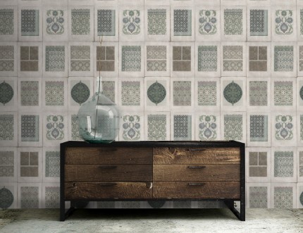 Bild på Arabesques Grey - WP20075