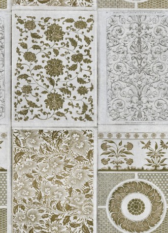 Picture of Chinese Patterns Brown - WP20052