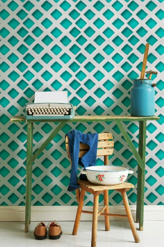 Bild på Concrete Patch Turquoise - WP20056