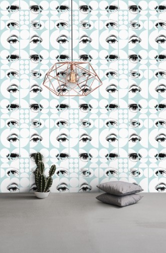 Bild på Eyes And Circles Sky - WP20086