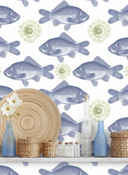 Picture of Fish Blue - WP20009