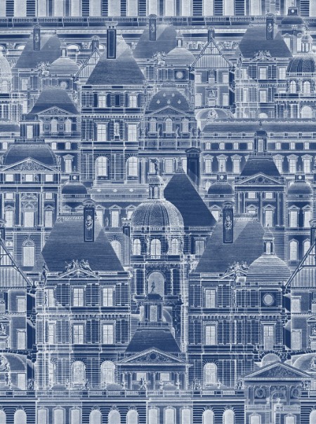 Picture of Louvre Blue - WP20021