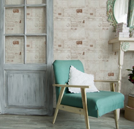 Picture of Vintage Letters Neutral - WP20018