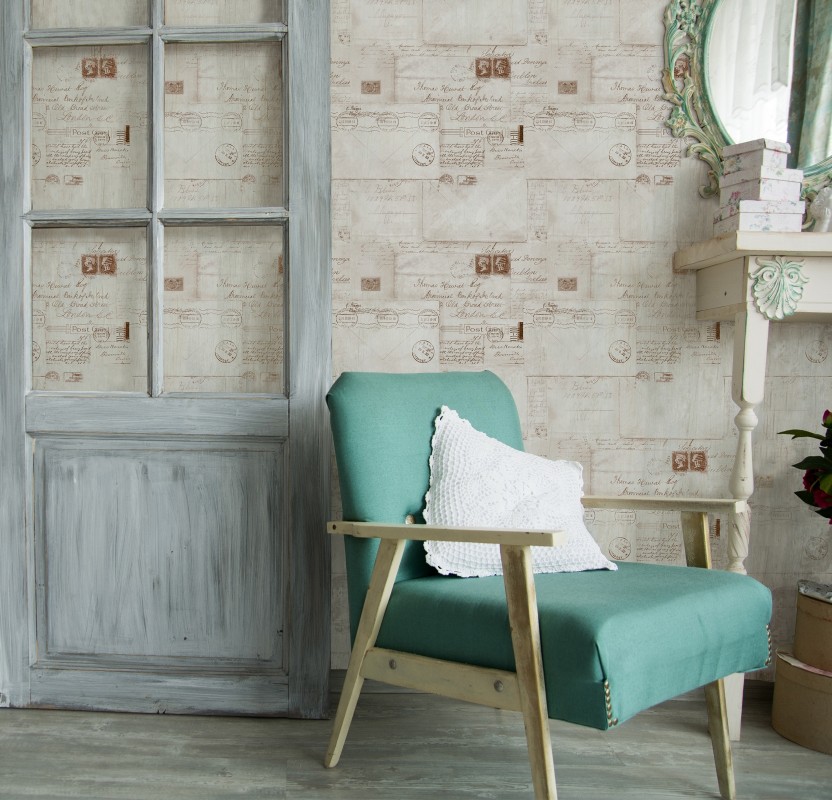 Picture of Vintage Letters Neutral - WP20018