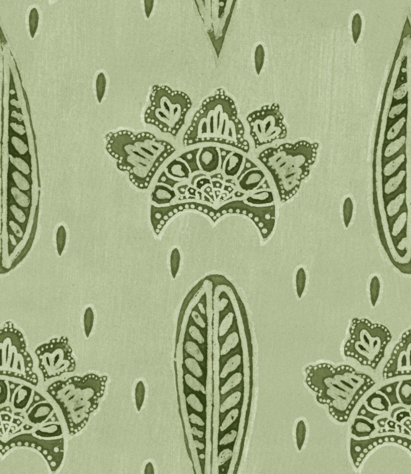 Bild på Bethel Batik Smoke Green - WP30077