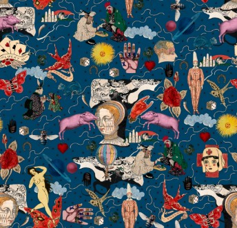 Bild på Illusionary Daytime Blue - WP20617