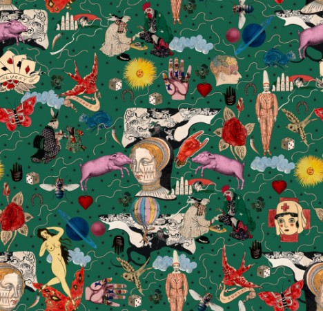 Bild på Illusionary Daytime Green - WP20618