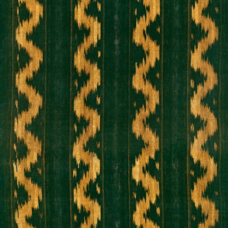Bild på Vintage Ikat Topiary Green - WP30102