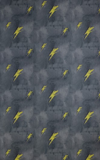 Image de Bolt From Mars - Yellow on Charcoal  - BG1900101