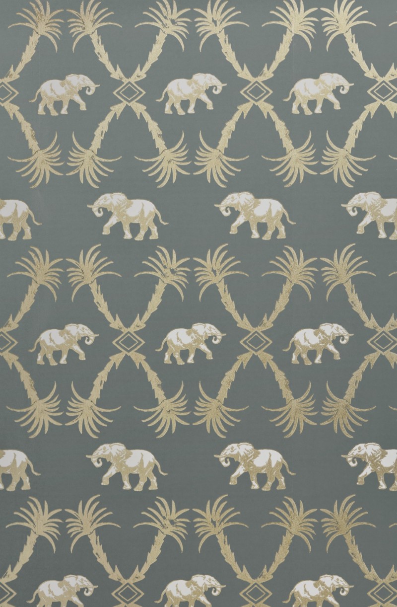 Picture of Elephant Palm  - Gunmetal/Gold - BG2100201