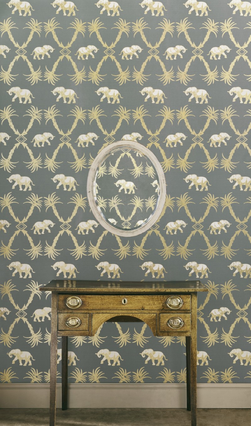 Picture of Elephant Palm  - Gunmetal/Gold - BG2100201