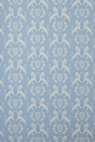 Picture of Heraldic Lion - Wedgewood Blue - BG1100101