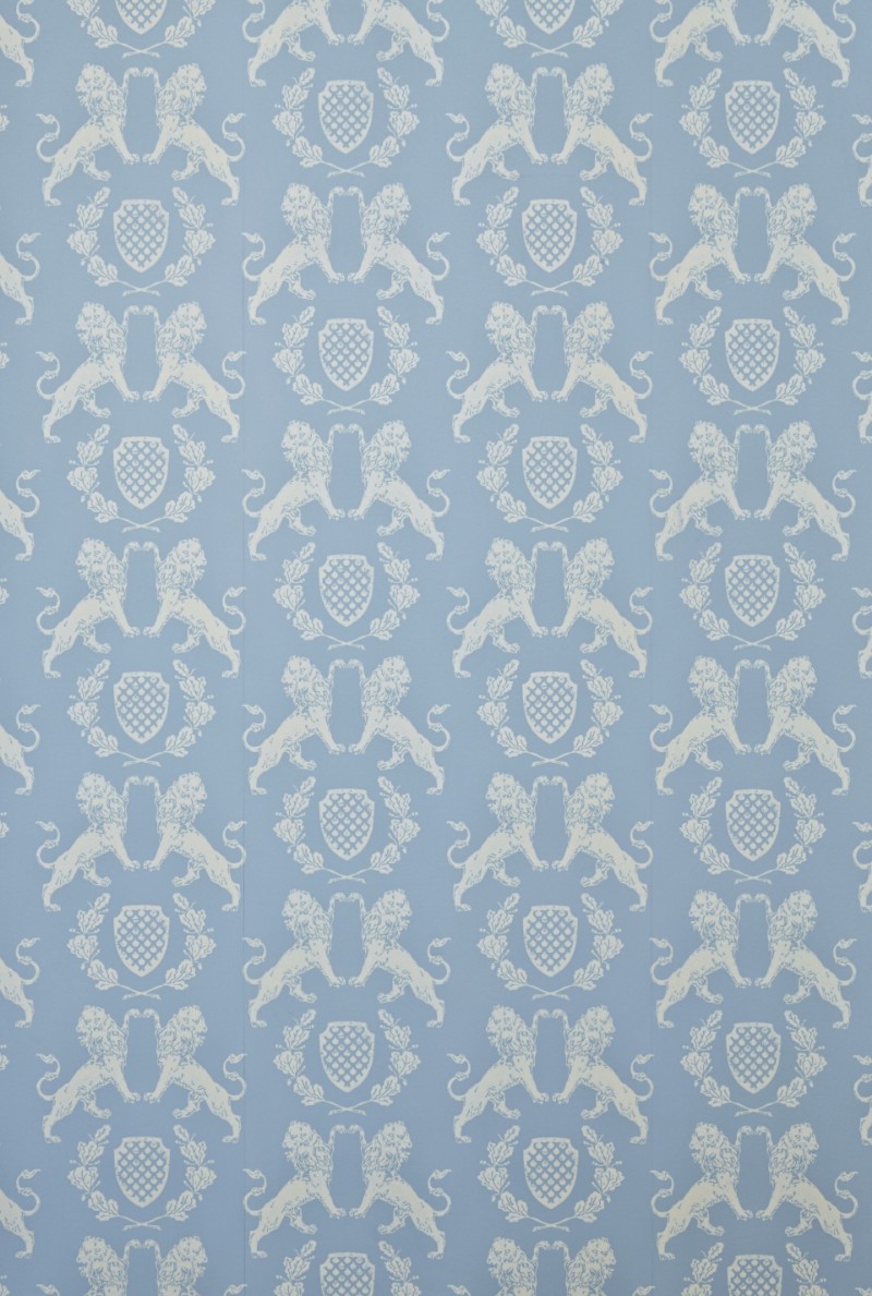 Picture of Heraldic Lion - Wedgewood Blue - BG1100101