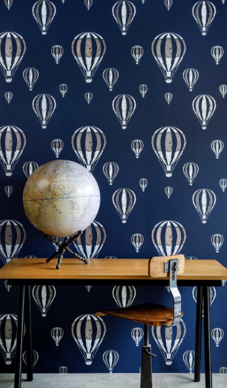 Image de Hot Air Balloons  - Midnight Sky - BG2600101