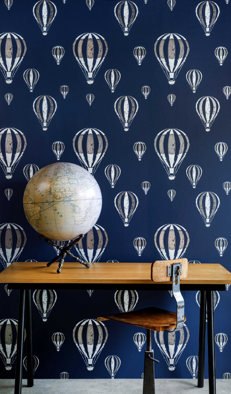 Picture of Hot Air Balloons  - Midnight Sky - BG2600101