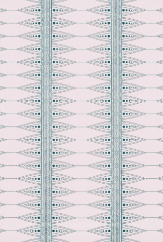 Image de Indian Stripe  - Pink/Teal - BG2200202