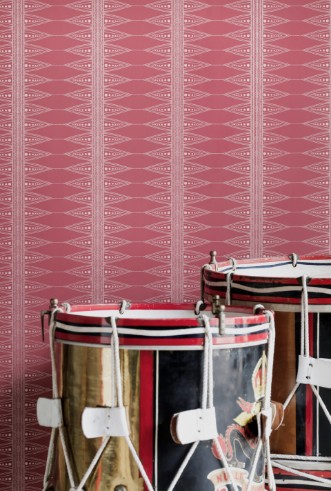 Image de Indian Stripe  - Snug Red - BG2200201