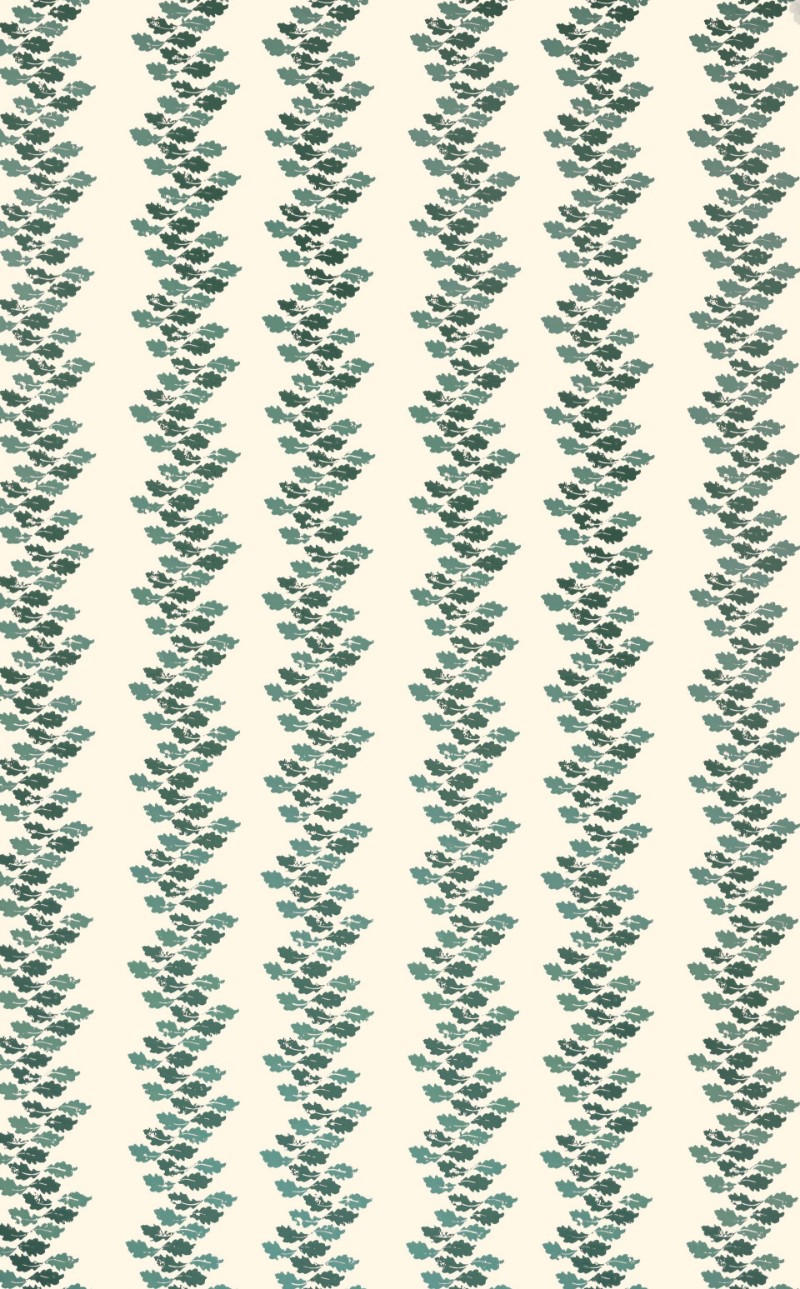 Bild på Oak Leaves - Green - BG2700101