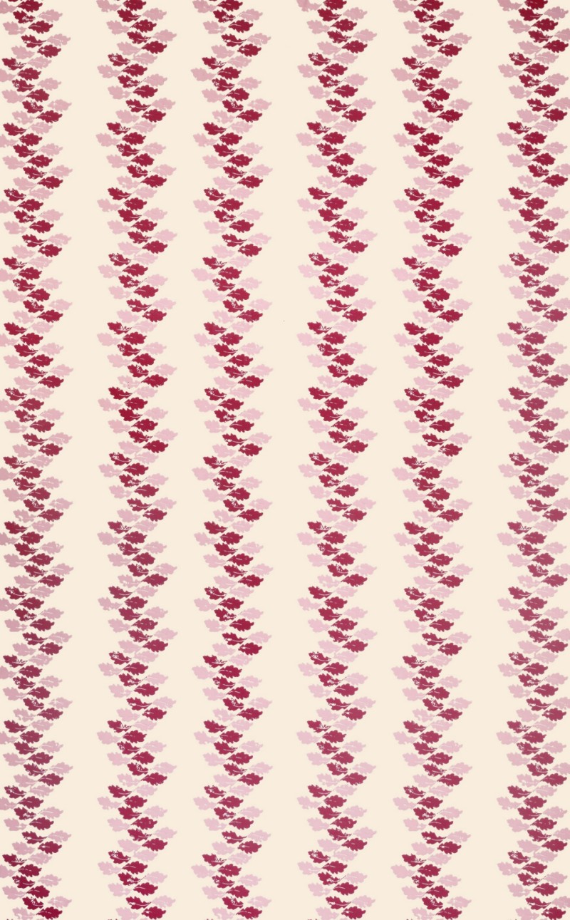 Picture of Oak Leaves - Red/Pink - BG2700102