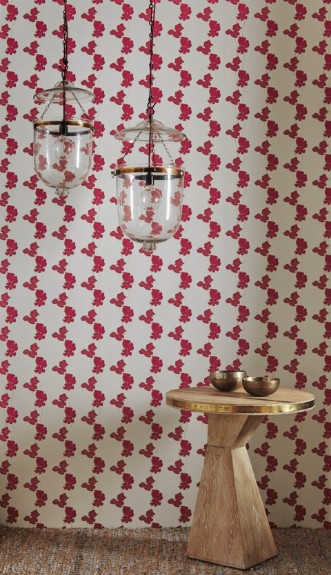 Picture of Poppy Fields - Red/Gold - BG1500201