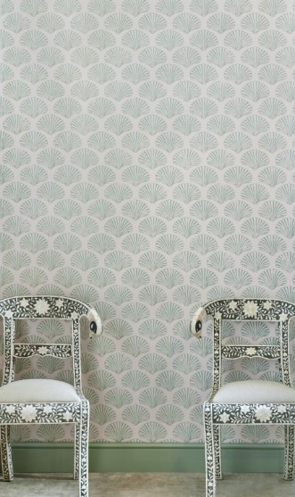 Picture of Scallop Shell - Plaster/Green - BG2100102