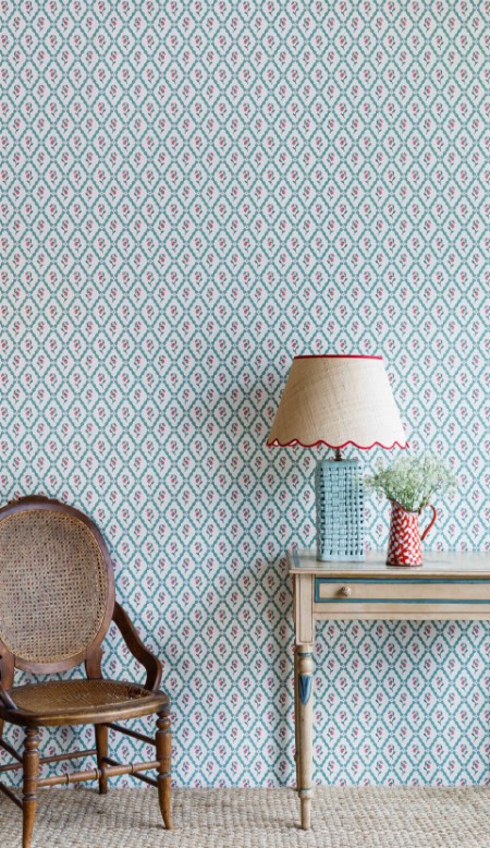 Image de Strawberry Trellis - Vintage Cream - BG2600202