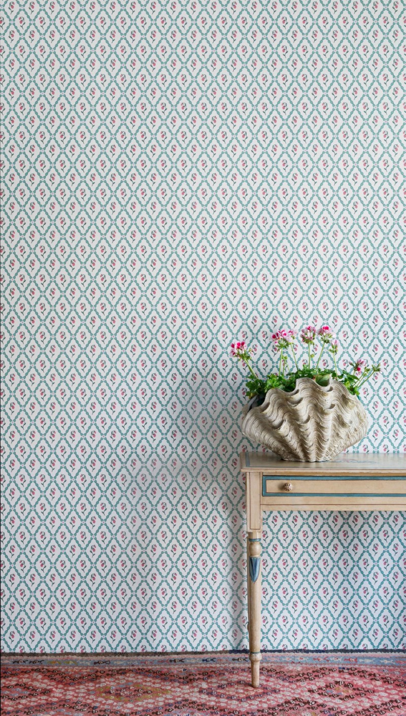 Picture of Strawberry Trellis - Vintage Cream - BG2600202