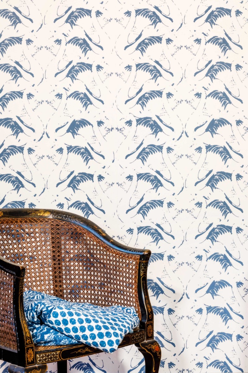 Picture of Swan Lake - Inky Blue - BG2700201