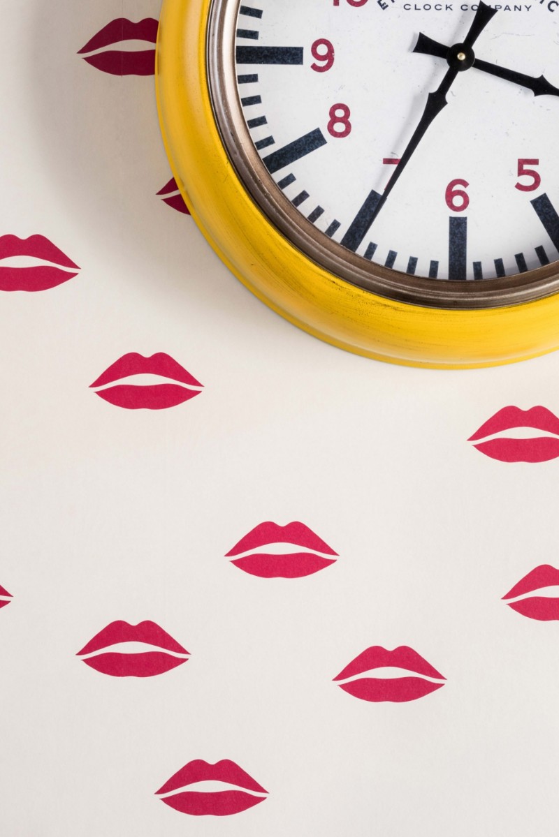 Picture of Tabitha Webb x Barneby Gates - Lips - Red On Crean - BG/TW02/02