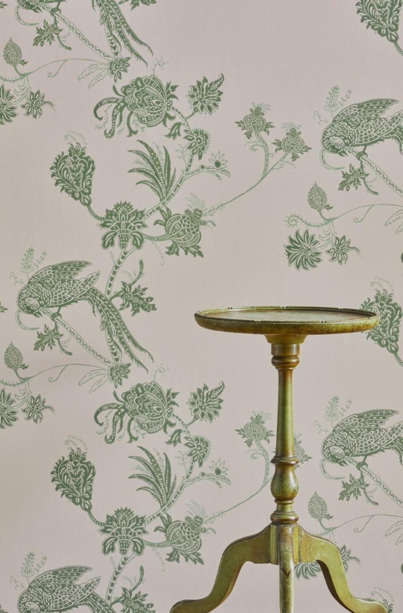 Image de Vintage Bird Trail - Plaster/Green - BG2000102