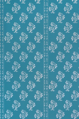 Image de Willow Crossley x Barneby Gates -Maharani Block Print - Jaipur Blue - BG2400101