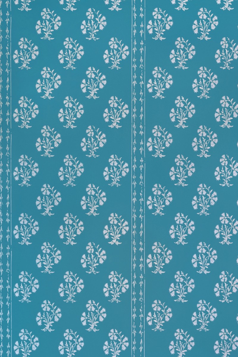 Image de Willow Crossley x Barneby Gates -Maharani Block Print - Jaipur Blue - BG2400101