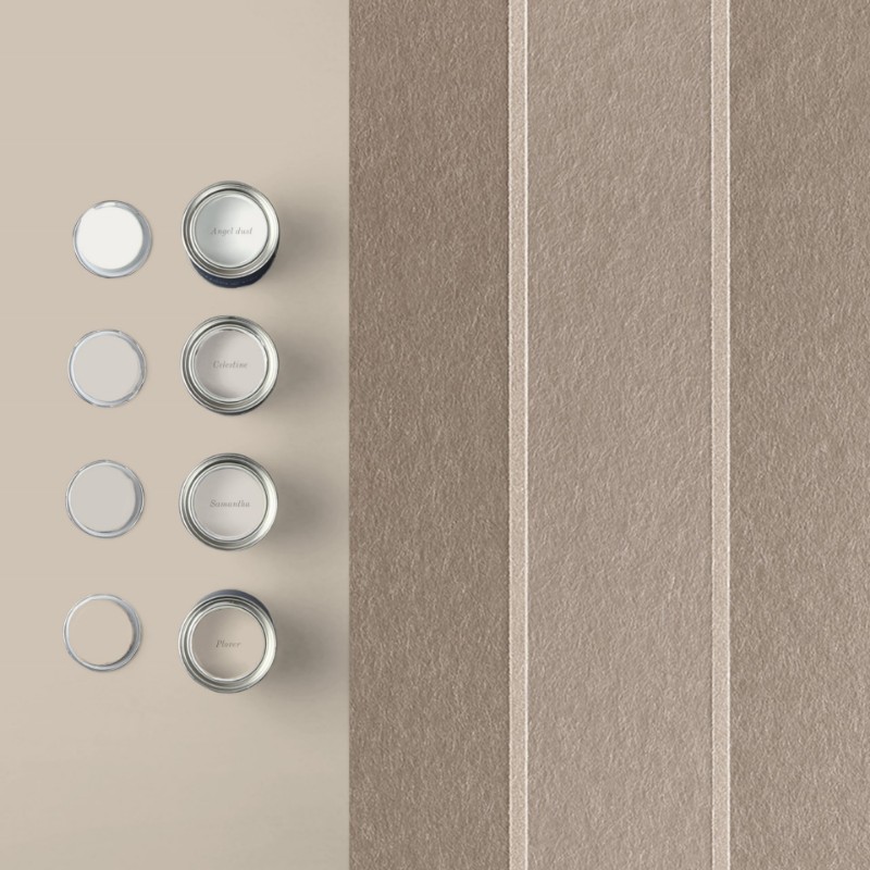 Picture of Baroque Bead Stripe Champagne - 103821